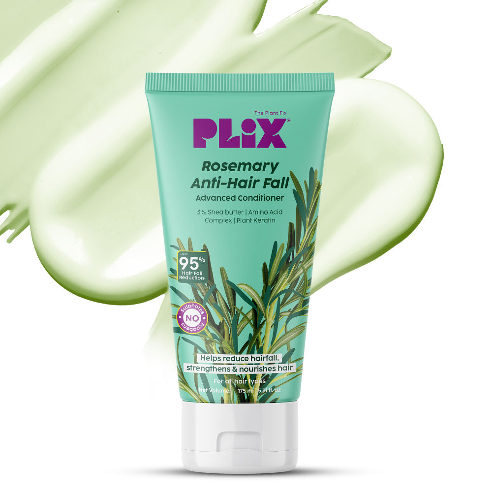 Plix Rosemary Anti-Hair Fall Advanced Conditioner for Soft, Smooth & Shiny (Hair 175ml)