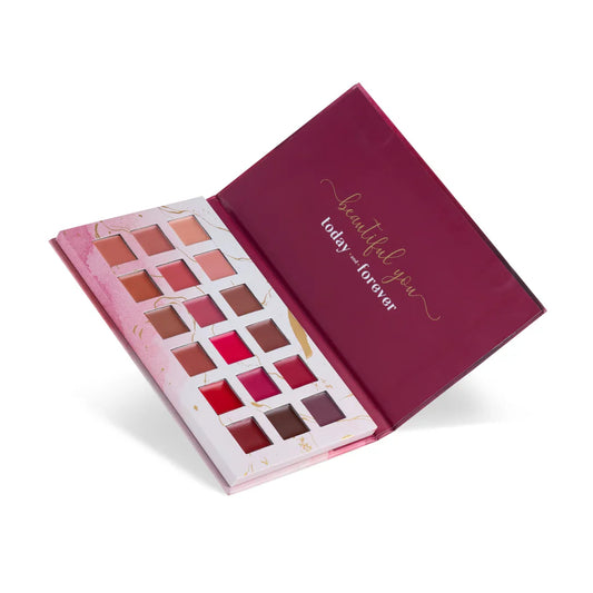 Aflairza Velvet Luxe Lipstick Palette – 18 Shades