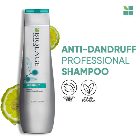 Biolage Advanced Scalppure Anti-Dandruff Shampoo – 72‑Hour Scalp Detox 200ml