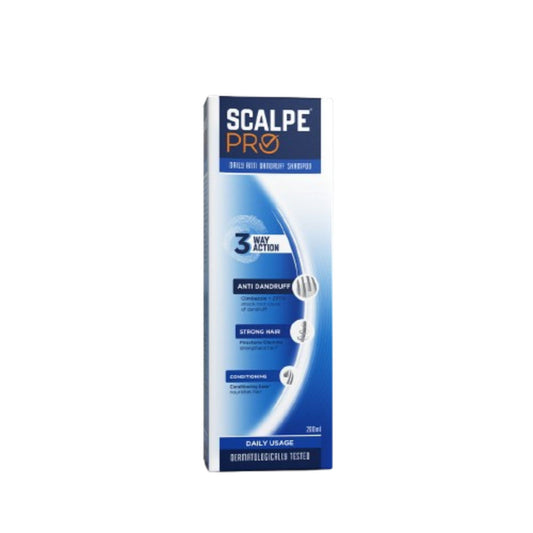 Scalpe Pro Daily Anti Dandruff Shampoo 3 Way Action (200ml)