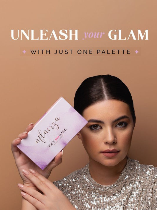 Aflairza Soft Glam Base Palette – Foundation, Concealer & Contour