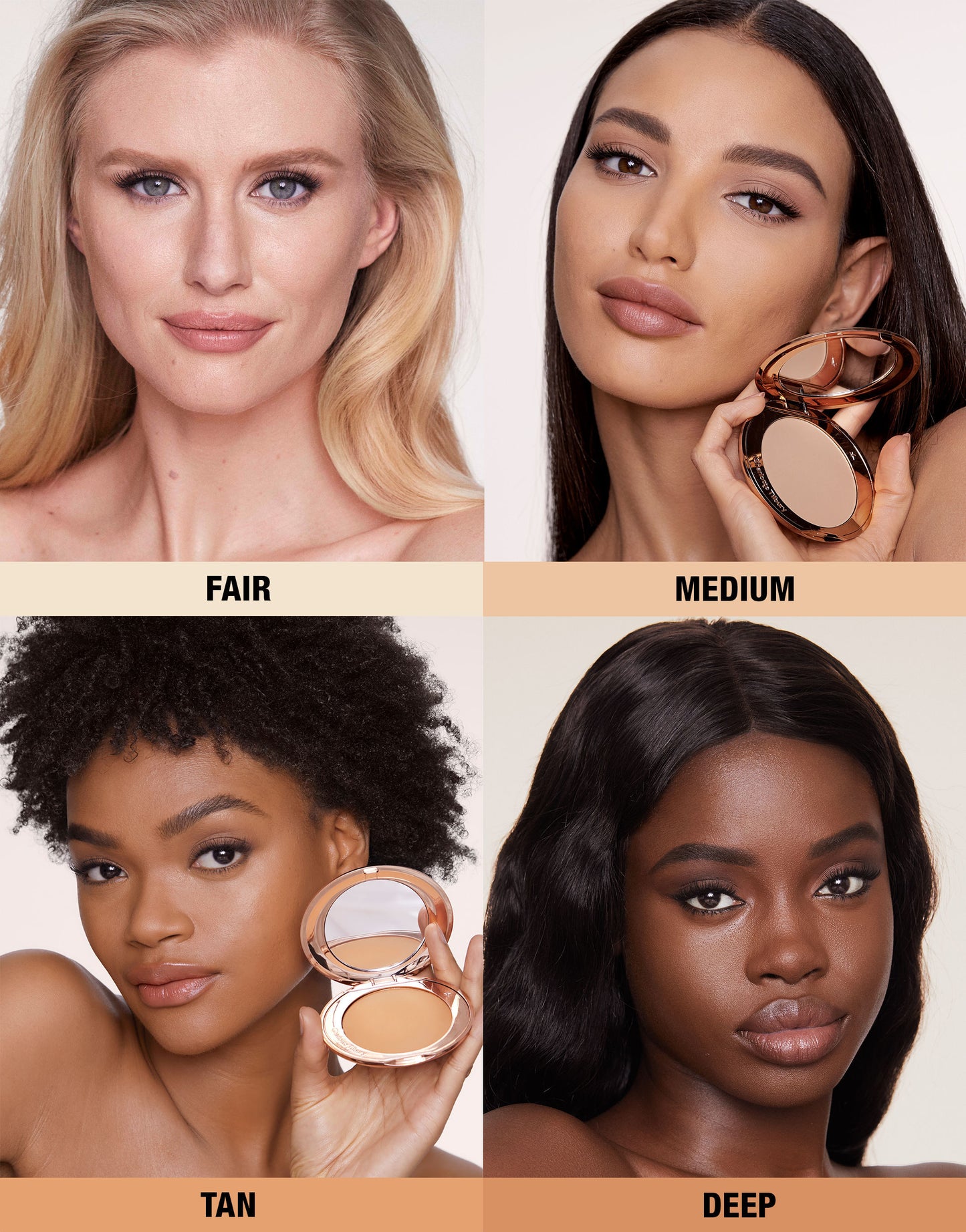 Charlotte Tilbury Airbrush Flawless Finish Complexion Perfecting Micro Powder Refilable (8g) - Medium/Moyen