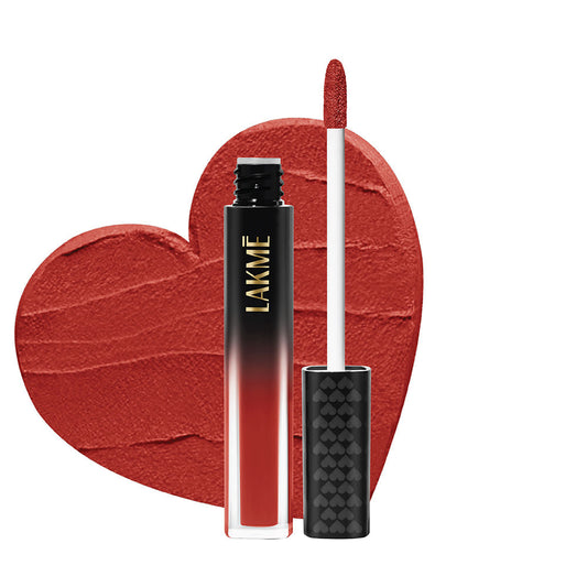 Lakme Xtraordin-Airy Velvet Matte Lip Mousse - The One Red 4.6g