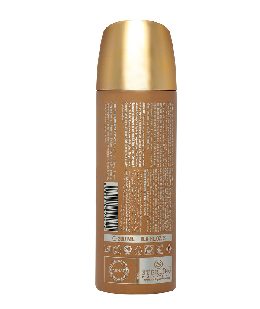 Armaf Hunter Body Spray 200ML | Fresh & Masculine Scent