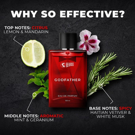 Beardo Godfather Perfume EDP For Men (100ml)