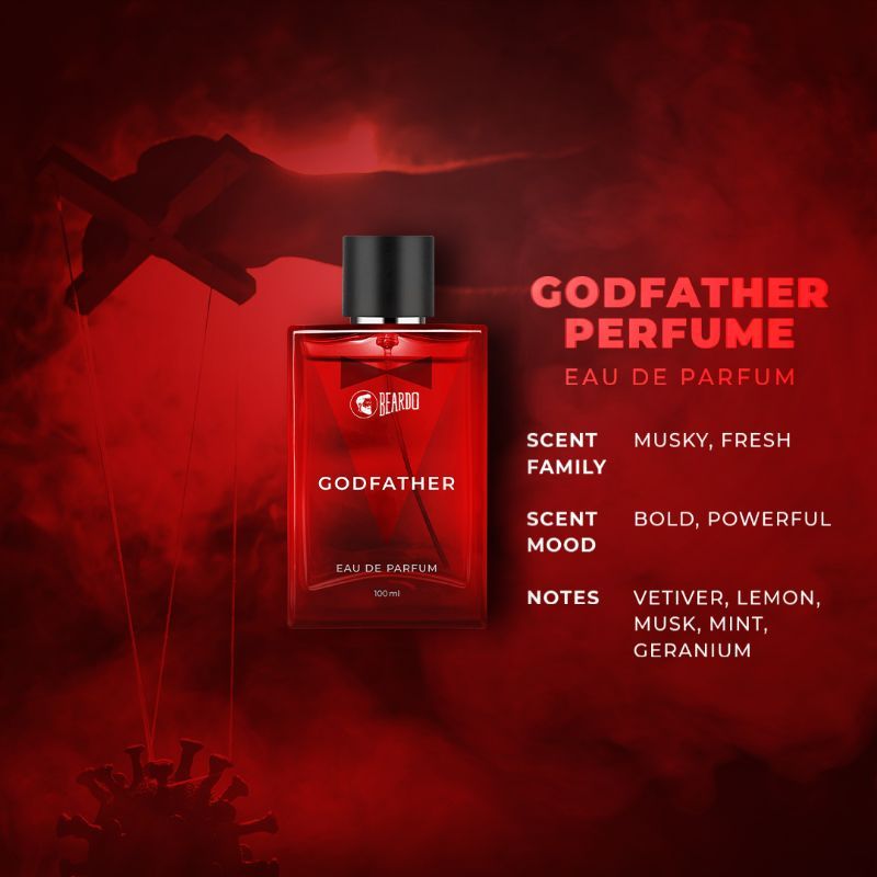 Beardo Godfather Perfume EDP For Men (100ml)