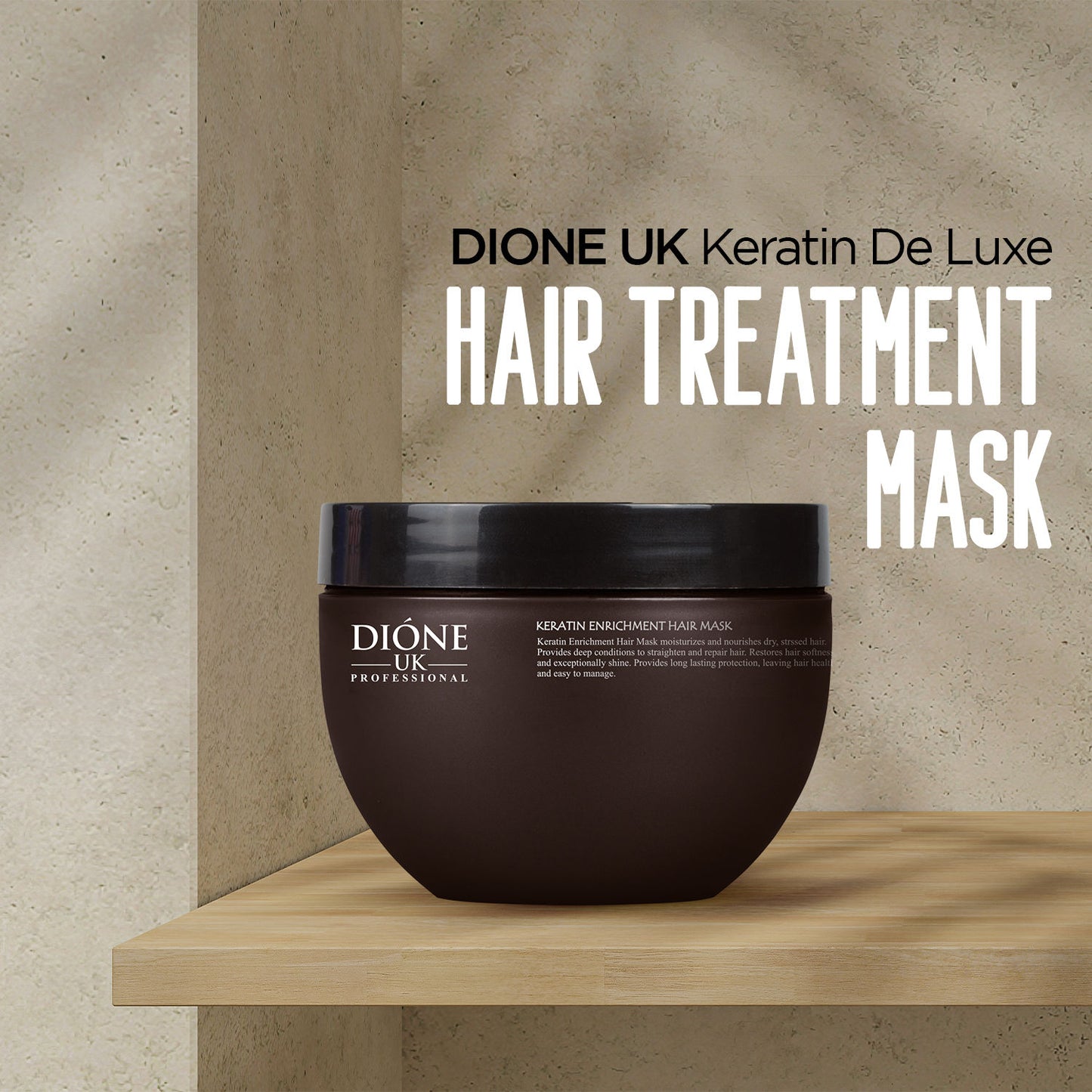 Dione UK Keratin Hair Treatment Mask (250ml)