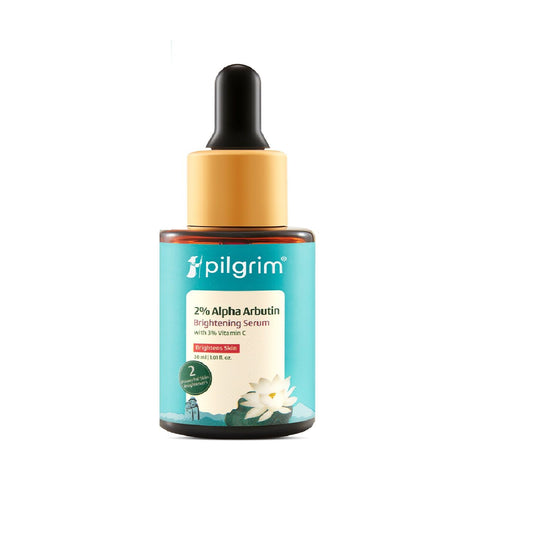 Pilgrim 2% Alpha Arbutin Brightening Serum – Fades Dark Spots & Pigmentation (30ml)