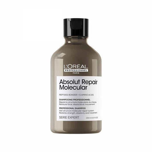 L'Oreal Professionnel Absolut Repair Molecular Sulfate-Free Deep Repair Shampoo For Very Damaged Hair (300ml)