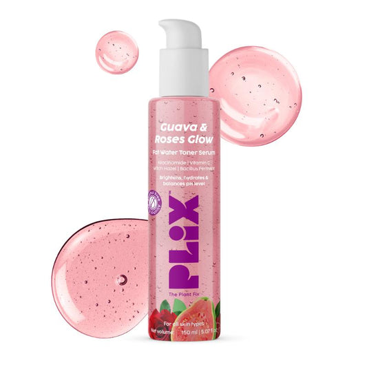 Plix Guava & Roses Glow Fat Water Toner Serum (150ml)