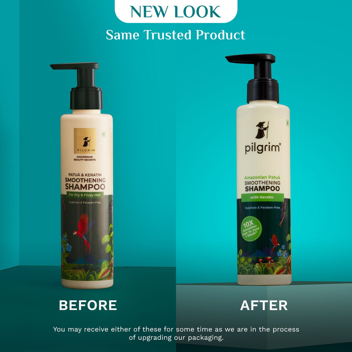 Pilgrim Amazonian Patua Smoothing Shampoo with Keratin – 200ml