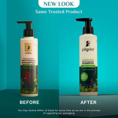 Pilgrim Amazonian Patua Smoothing Shampoo with Keratin – 200ml