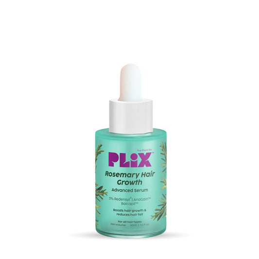 Plix Rosemary Advanced Hair Growth Serum | Reduces Hair Fall & Promotes Hair Growth (30ml)
