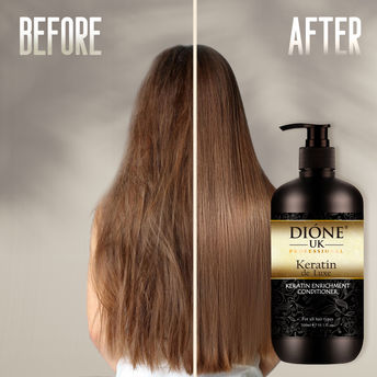 Dione UK Keratin De Luxe Conditioner – Keratin Enriched Hair Repair 300 ml