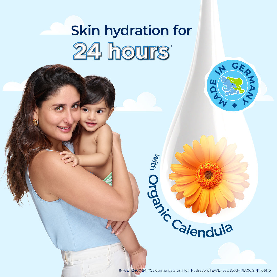 Cetaphil Baby Daily Lotion With Organic Calendula For Baby's Delicate Skin (400ml)