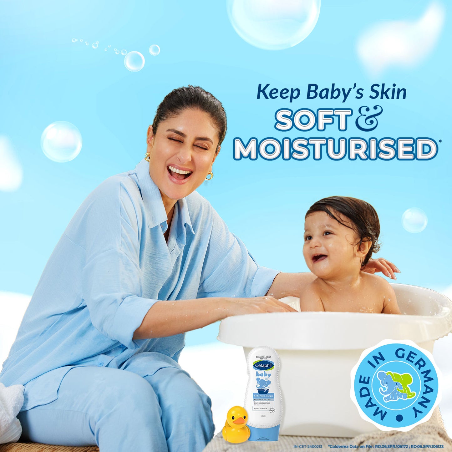 Cetaphil Baby Gentle Wash & Shampoo For Baby's Delicate Skin & Hair (230ml)