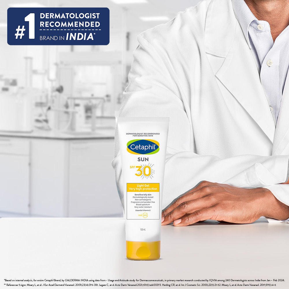 Cetaphil Sun SPF 30 Light Gel Sensitive & Oily Skin (100ml)