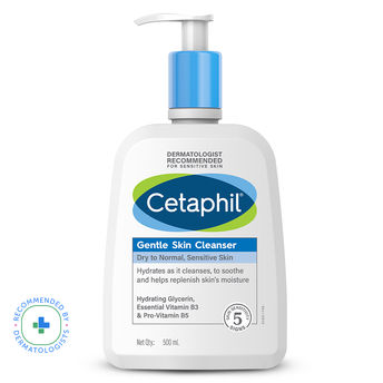 Cetaphil Gentle Skin Cleanser with Niacinamide, Dermatologist Recommended