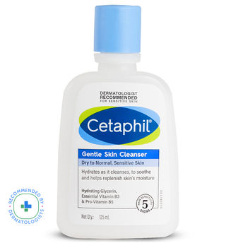 Cetaphil Gentle Skin Cleanser with Niacinamide, Dermatologist Recommended