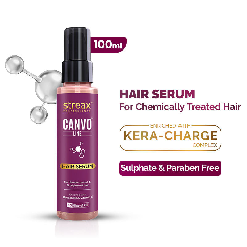 Streax Professional Canvo Line Hair Serum (100 ml)