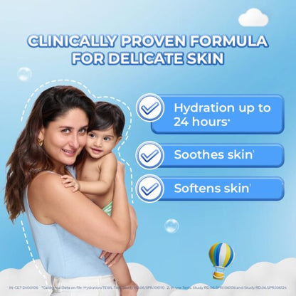 Cetaphil Baby Daily Lotion, Suitable For Baby’s Delicate Skin, Shea Butter And Vitamin E, Dermatologist Tested (400ml)