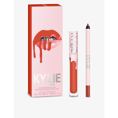 Kylie Matte Liquid Lipstick & Lip Liner Duo (400 Boss)