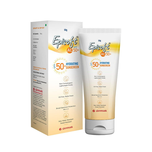 Episoft AC SPF 50+ Hydrating | Oil Free Sunscreen (50g)