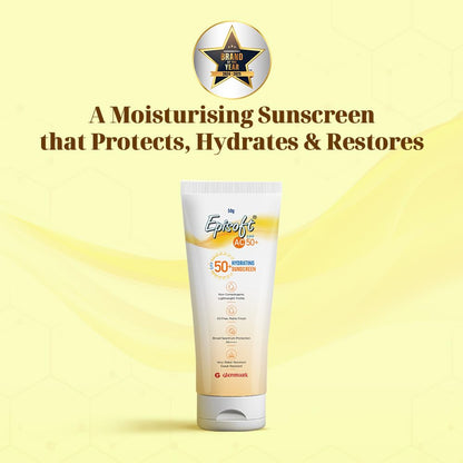 Episoft AC SPF 50+ Hydrating | Oil Free Sunscreen (50g)