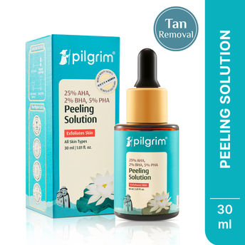 Pilgrim 25% AHA, 2% BHA, 5% PHA Peeling Solution Serum – Acne Scar (30ml)