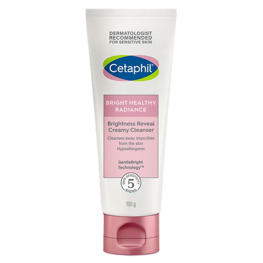 Cetaphil Brightness Reveal Creamy Cleanser For Bright Healthy Radiance (100g)