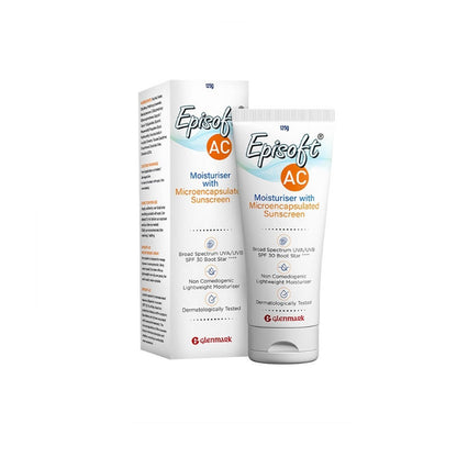 Episoft AC Moisturizer With Microencapsulated Sunscreen SPF 30+ (125g)
