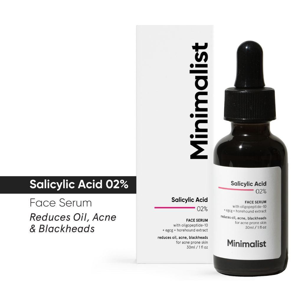 Minimalist Salicylic Acid 2% Face Serum - 30ml | Anti-Acne & Exfoliating Serum (30ml)