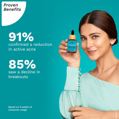 Pilgrim Anti-Acne Serum With Salicylic & Glycolic Acid – Clears Acne & Fades Marks (30ml)