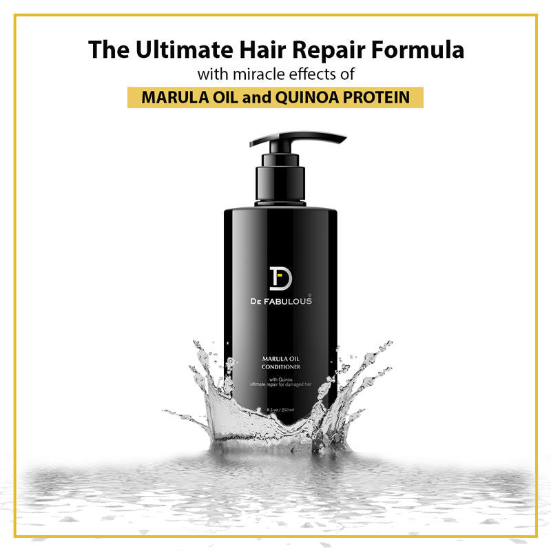 De Fabulous Marula Oil Sulphate Free Conditioner - All Hair Types 250ml