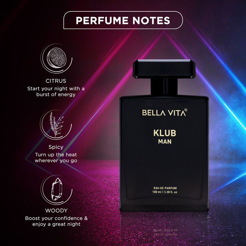 Bellavita KLUB Eau De Parfum For Man 100ml