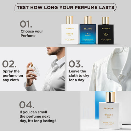 Bellavita White-Oud Eau De Perfume For Unisex (100ml)