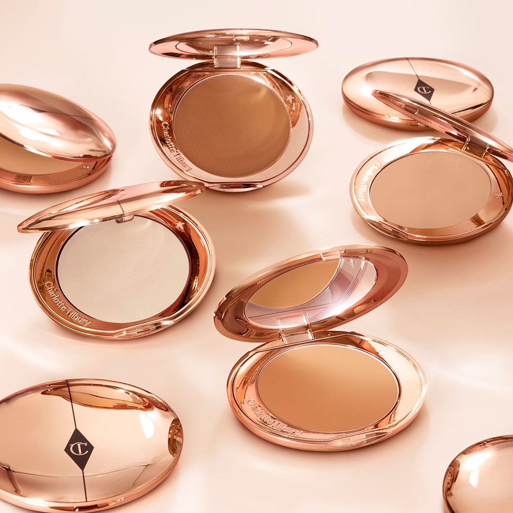 Charlotte Tilbury Airbrush Flawless Finish Complexion Perfecting Micro Powder Refilable (8g) - Medium/Moyen