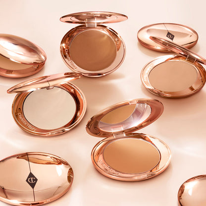 Charlotte Tilbury Airbrush Flawless Finish Complexion Perfecting Micro Powder Refilable (8g) - Medium/Moyen