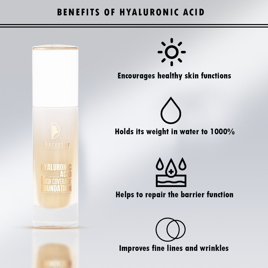 Character Hyaluronic Acid High Coverage Foundation - 35ml