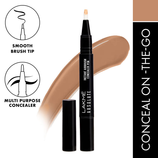 Lakme Absolute Instant Airbrush Concealer Pen - Cinmon (1.8 g)