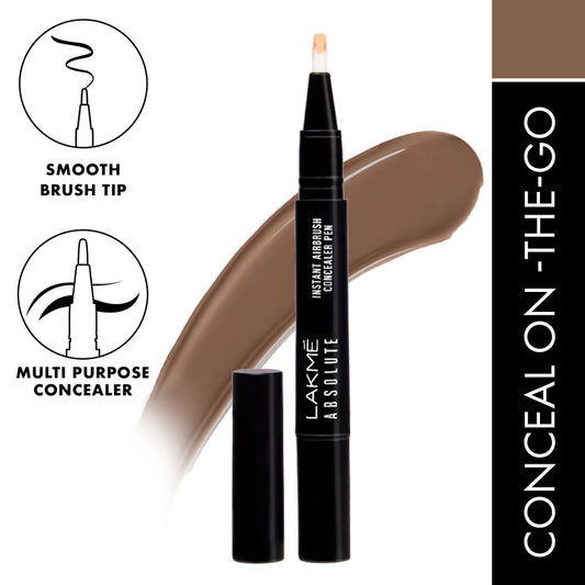 Lakme Absolute Instant Airbrush Concealer Pen - Cocoa (1.8 g)