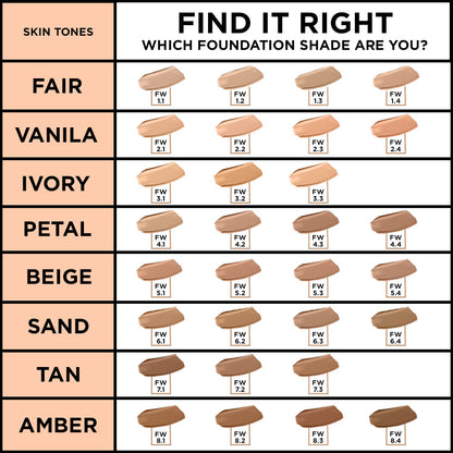 Colorbar 24Hrs Weightless Liquid Foundation - 25ml