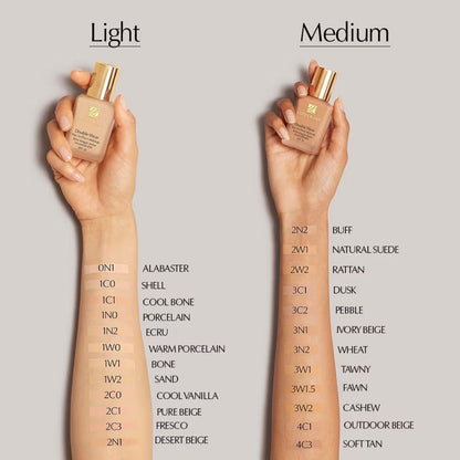 Estee Lauder Double Wear Stay-In-Place Makeup Waterproof Foundation with SPF 10 30ml