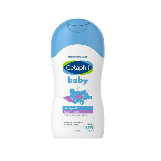 Cetaphil Baby Massage Oil – Gentle Care for Your Baby’s Delicate Skin (200ml)