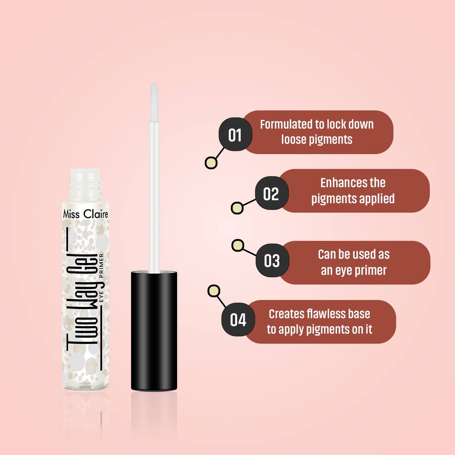 Miss Claire Two Way Gel Eye Primer – 8ml