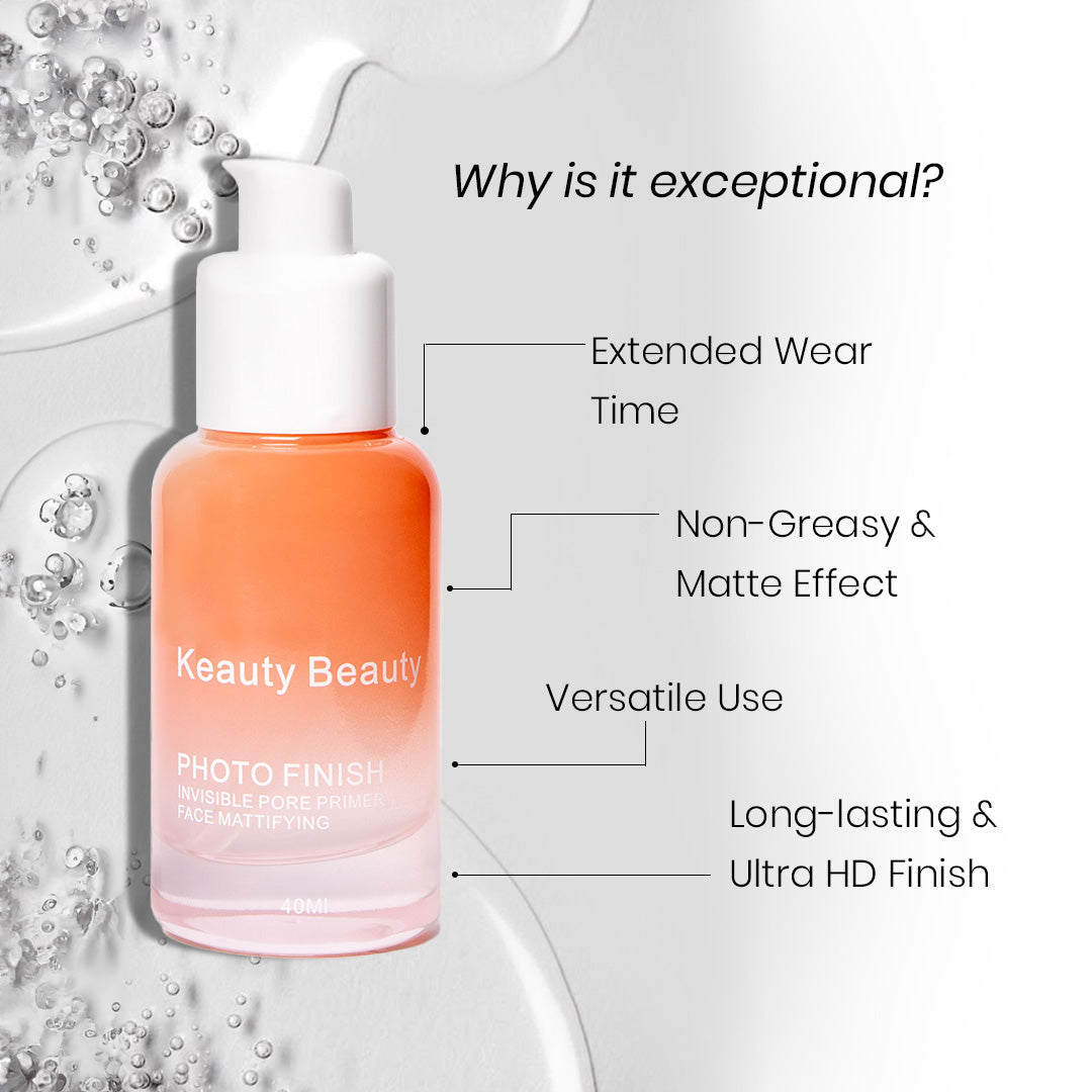 Keauty Beauty Photo Finish Invisible & Mattifying Pore Primer (40ml)