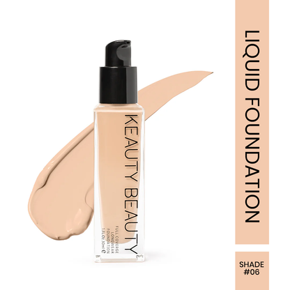 Keauty Beauty Full Coverage Long Wear Foundation - 30ml