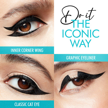 Lakme Eyeconic Pro Brush Eye Liner (1.2ml)