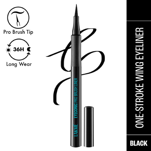 Lakme Eyeconic Pro Brush Eye Liner (1.2ml)