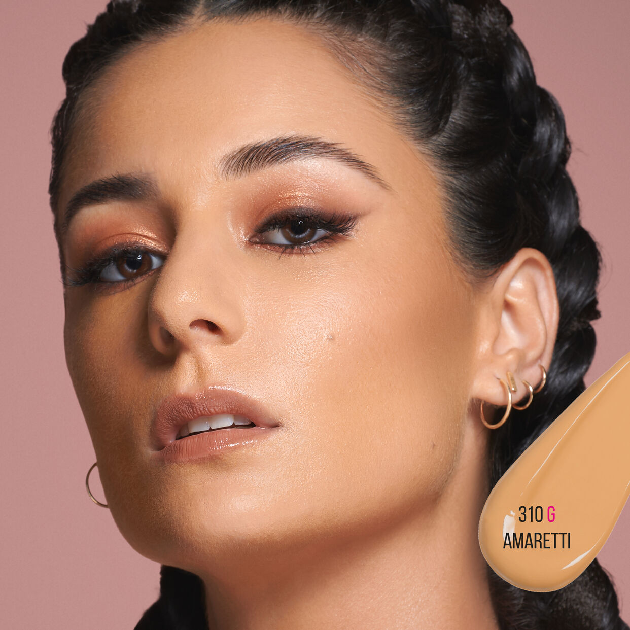 Huda Beauty FauxFilter Luminous Matte Full Coverage Liquid Foundation (Amaretti 340G) – 35ml